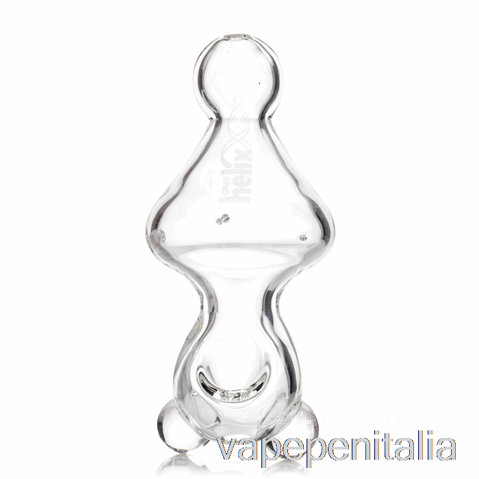 Scatola Vape Mod Grav Helix Piccola Pipa Manuale Classica Trasparente
